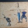 Chinese Watercolour on Pith Paper - Versions of Punishment #2 Image 3