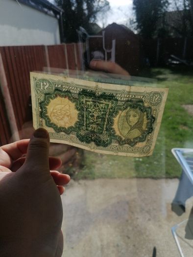1958 Ireland One Pound Banknote