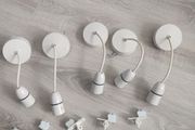 Ceiling pendant light bulb holder