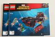 Lego Marvel Super Heroes Iron Skull Sub Attack 76048