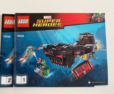 Lego Marvel Super Heroes Iron Skull Sub Attack 76048
