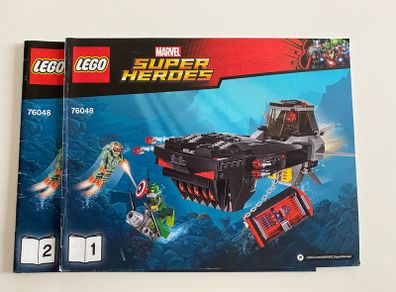 Lego Marvel Super Heroes Iron Skull Sub Attack 76048