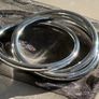 Sterling Silver Triple Russian Bangles Image 2