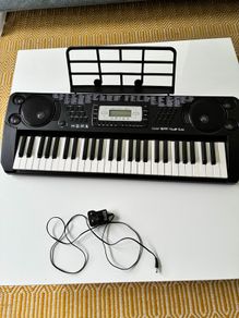 SK-560 54 Key Keyboard Black With Mains Cable