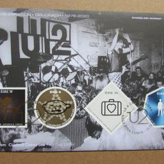 Ireland 2020,U2.A Celebration.Four U2 Albums.First Day Cover.FDC.