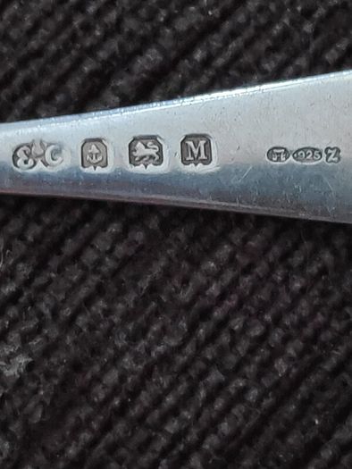 Elkington &Co sterling silver teaspoon