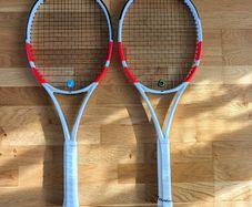 2 Tennis Rackets  Babolat Pure Strike 100 Racquet