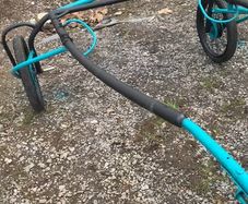 Aluminium jogger sulky road cart