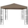 Gazebo 3x3 m Taupe Image 2