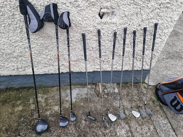left hand golf set Wilson X31