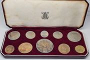 Great Britain 1953 Proof Coin Set in Original Holder Stunning!! Superb Proofs!