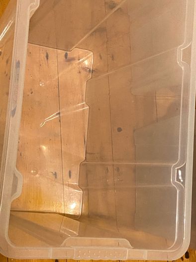 plastic storage box