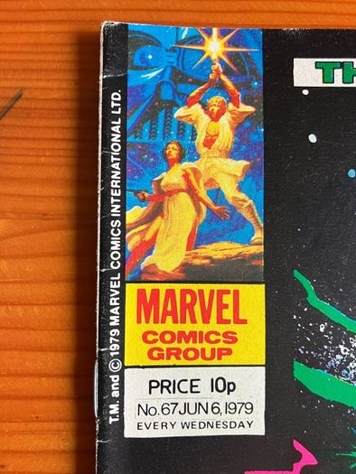 Comic: 'Star Wars Weekly' no. 67 / 1979