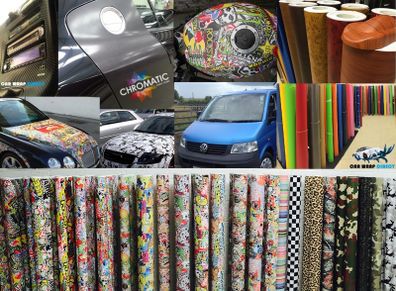 Car Wrapping Vinyl Wrap - Over 200 colours and Styles in stock
