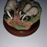 Rare Badger & Cubs (Border Fine Arts) Vintage Image 5