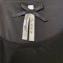 Ladies Black Top with Pearl cuff detail Size 10 Image 3