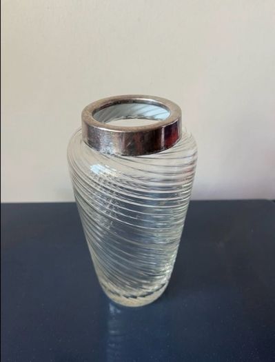 Vintage glass vase