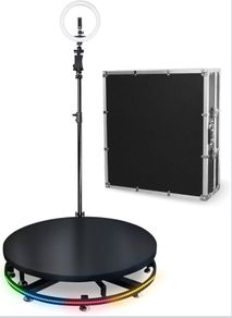Brand New Premium 360 Photo Booth with Flight Case - Ideal for Events & Rental Business