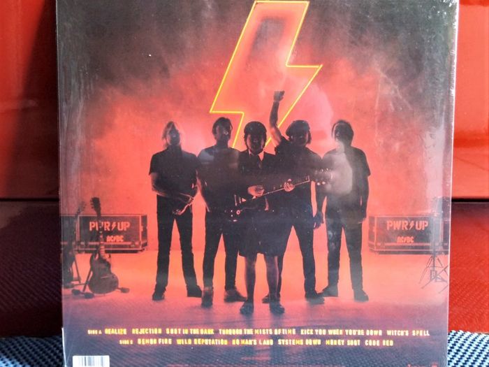 AC/DC Power Up.LP Coloured Yellow Vinyl. New P-2020