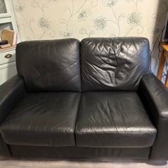 Two Seater Leather Sofa