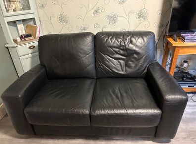 Two Seater Leather Sofa