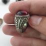 Old World Antique Mixed Brass Artisan Lot of 15 Rings Image 7