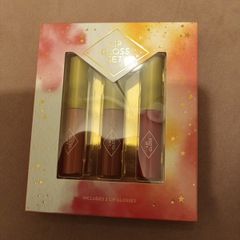 3 x lip gloss set