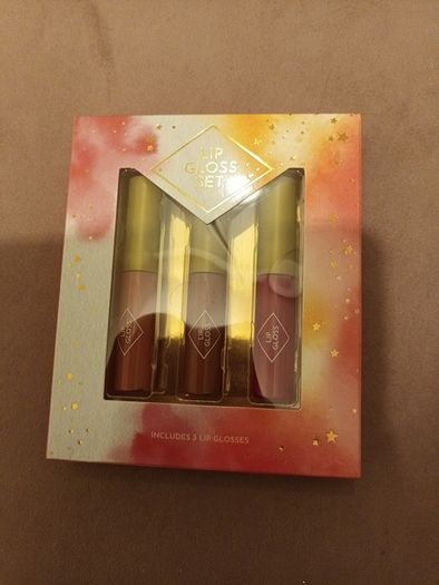 3 x lip gloss set