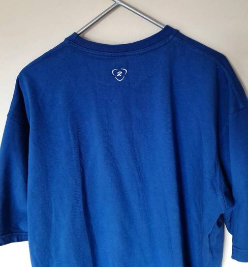 rugbytech crew neck tshirt Size xxl ptp 26" blue in excellent condition