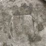 Chainse  tin tea caddy. It is an antique item, possibly from the late 19th or early 20th century. Image 3