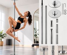 Professional Dance Pole Height Adjustable  222.6 to 282.4cm