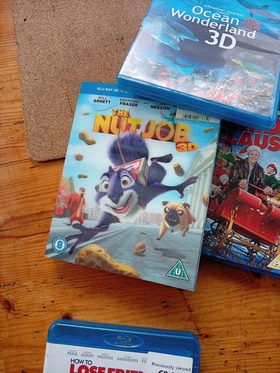 Blu-Ray movies...
