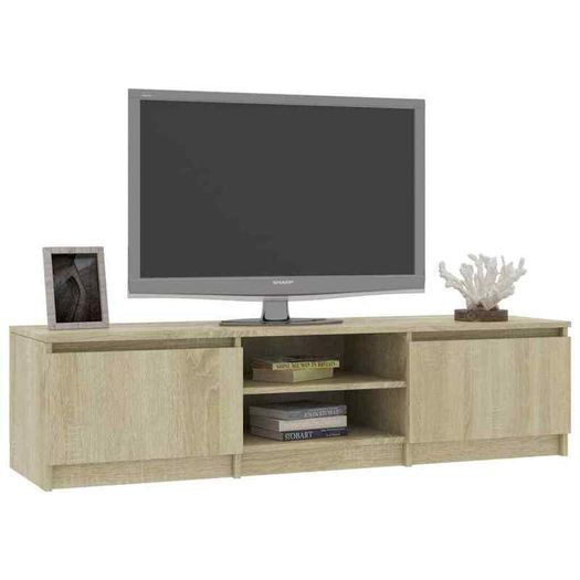 TV Cabinet Chipboard 140cm - Free Delivery Nationwide