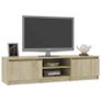TV Cabinet Chipboard 140cm - Free Delivery Nationwide Image 4