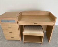Dressing table and stool John E Coyle