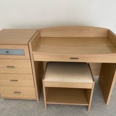Dressing table and drawers John E Coyle
