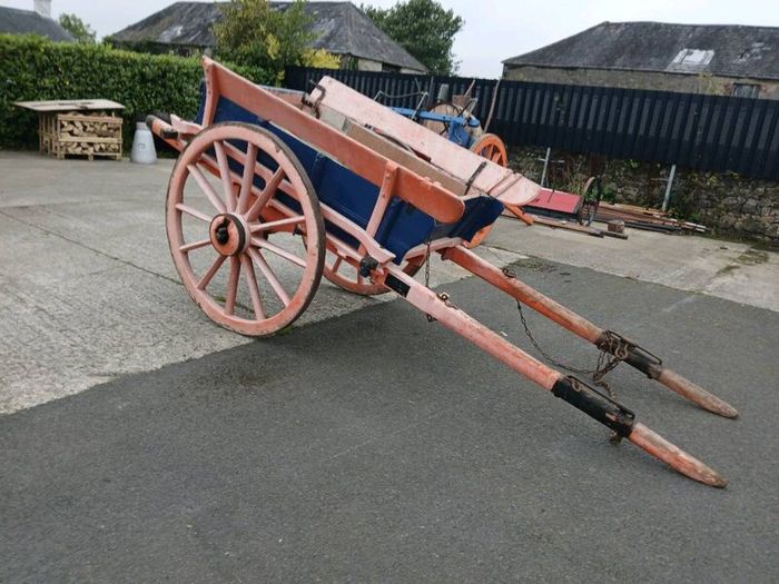 2 Horse drawn carts