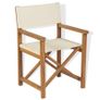 Folding Directors Chairs 2 pcs Solid Teak Wood Image 4