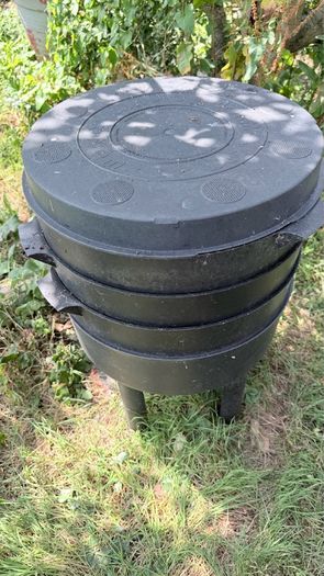 Worm composting