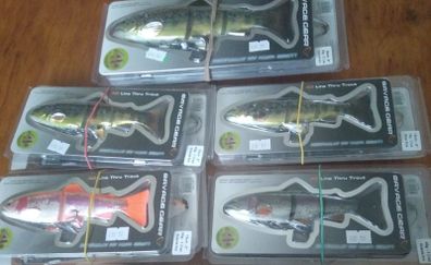 Savage gear 4d Line Thru Trout 15cm & 20cm