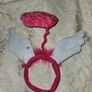Pink angel hairbands for hen party Image 2