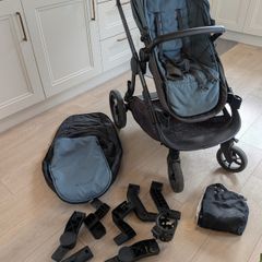 iCandy Orange pram and bassinet