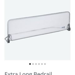 Extra long toddler bedrail