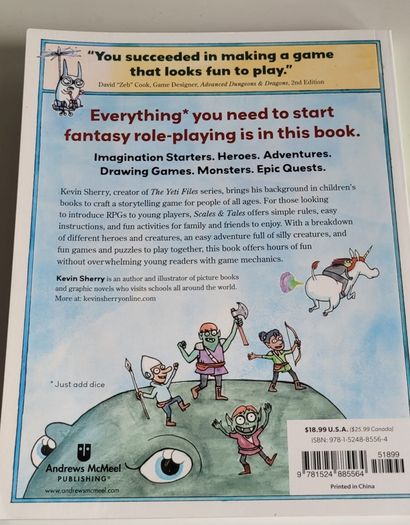 Scales and Tales - Roleplaying game for kids