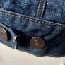From 1970 / 80's Vintage Levi's Classic Jean Denim Trucker Button Up Jacket Image 7