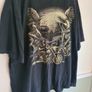 Vintage WILD motorbike biker t shirt Single stitch Size 3XL skulls Eagle motorcycles Image 9