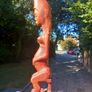 Tribal art, fertility female figure. D18 Vintage Image 8