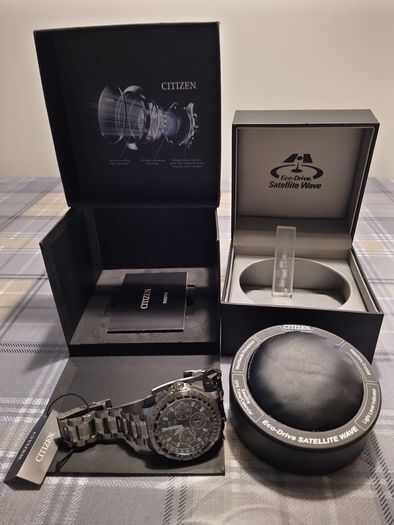Citizen Satellite Wave CC9020-54E Super Titanium Eco-Drive Promaster New in Box