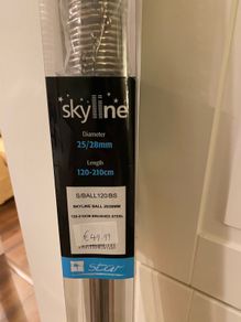 Curtain Pole brand new in Package..Only selling as Wrong size was purchased and lost  receipt..quick sale