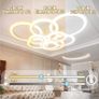 Modern LED Ceiling Light dimmable Remote Control 9 Ring Ceiling Light 120W 10800LM, Ceiling Light for Living Room, Bedroom, Kitchen, Corridor, Balcony, Dining Room, White, 2800-7000K Image 3
